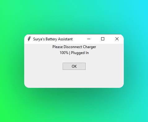 Save Battery