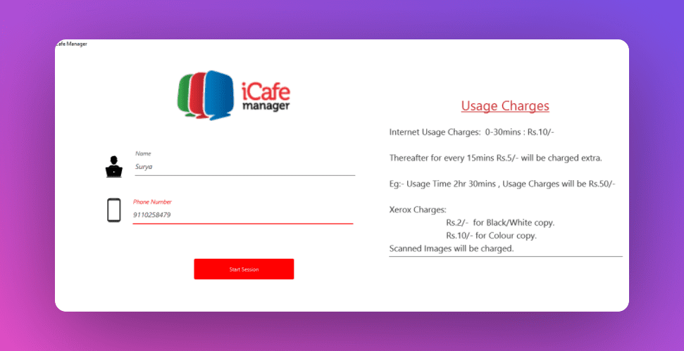 iCafe Cyber System